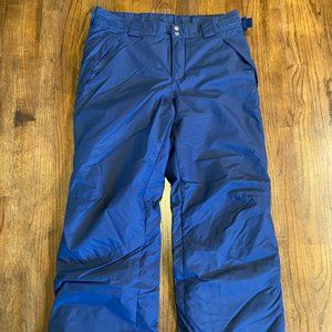 Columbia Snowpants Ski Snowboard Winter Blue Medium